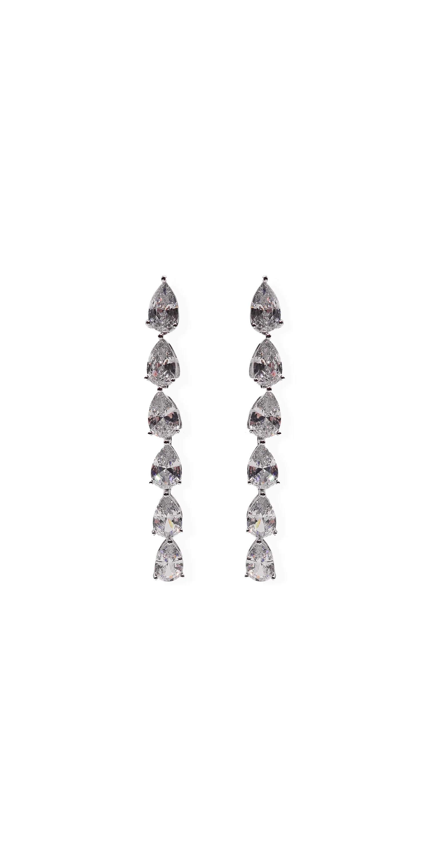 Multi Teardrop Dangle Earrings