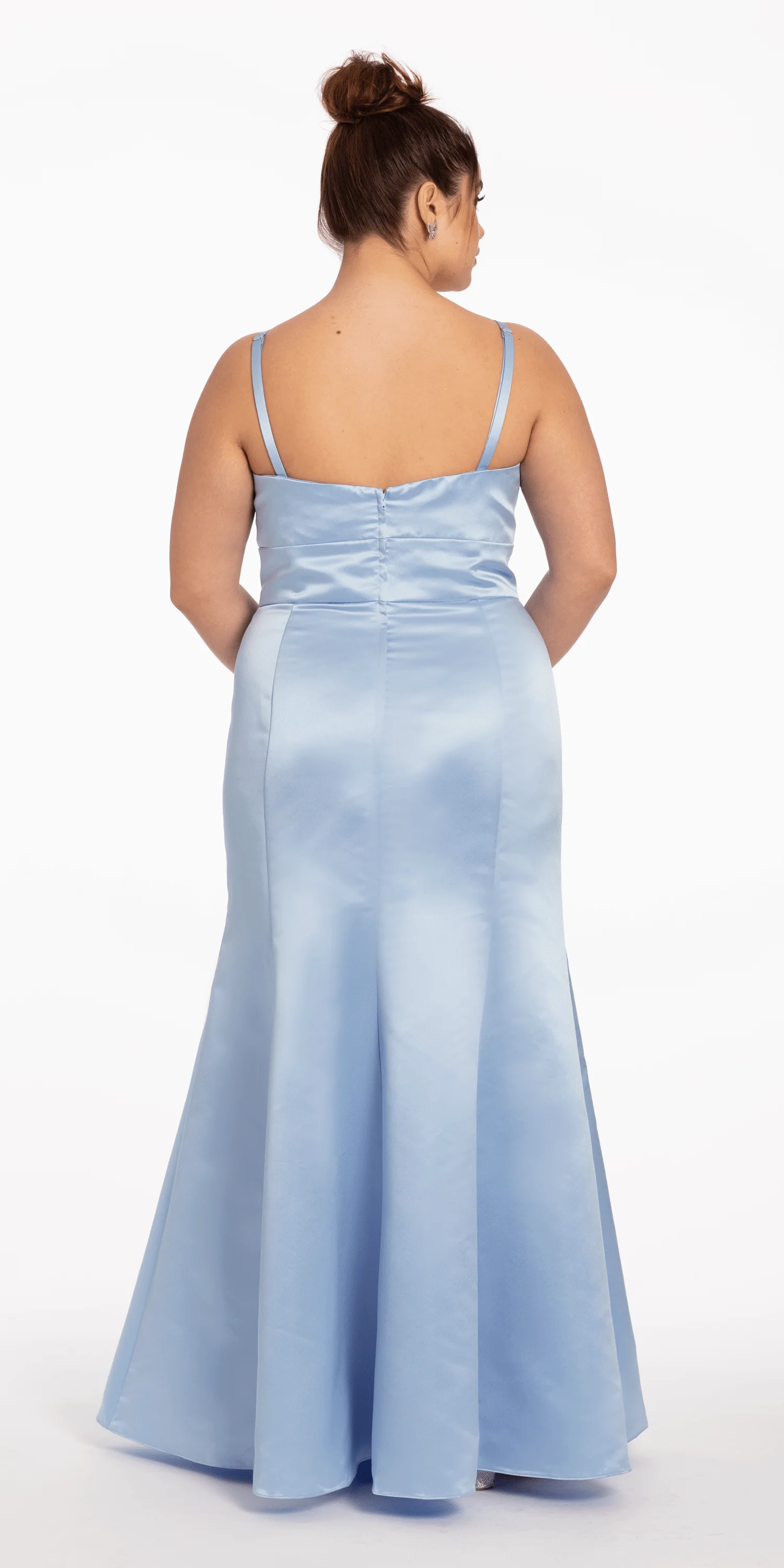 Satin Mermaid Sweetheart Dress - Missy - Image 6