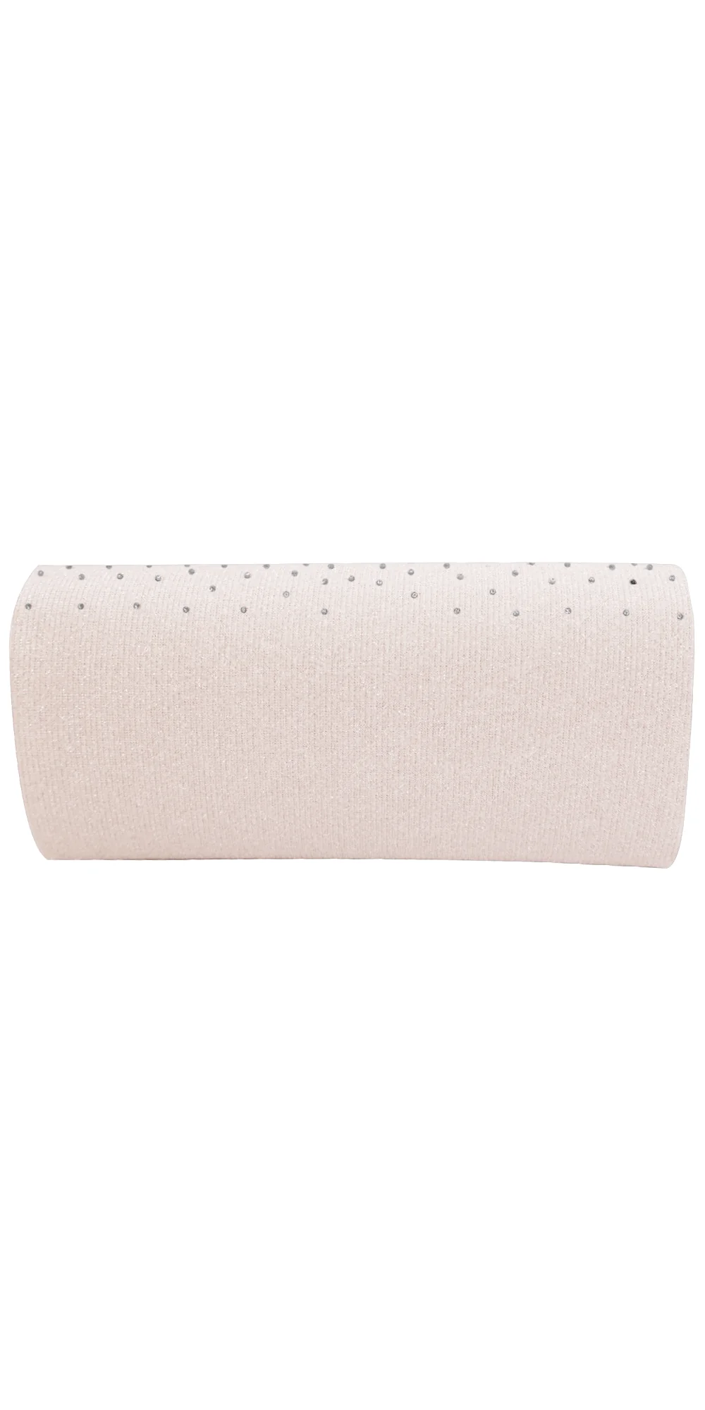 Scatter Rhinestone Full Flap Glitter Handbag - Image 2