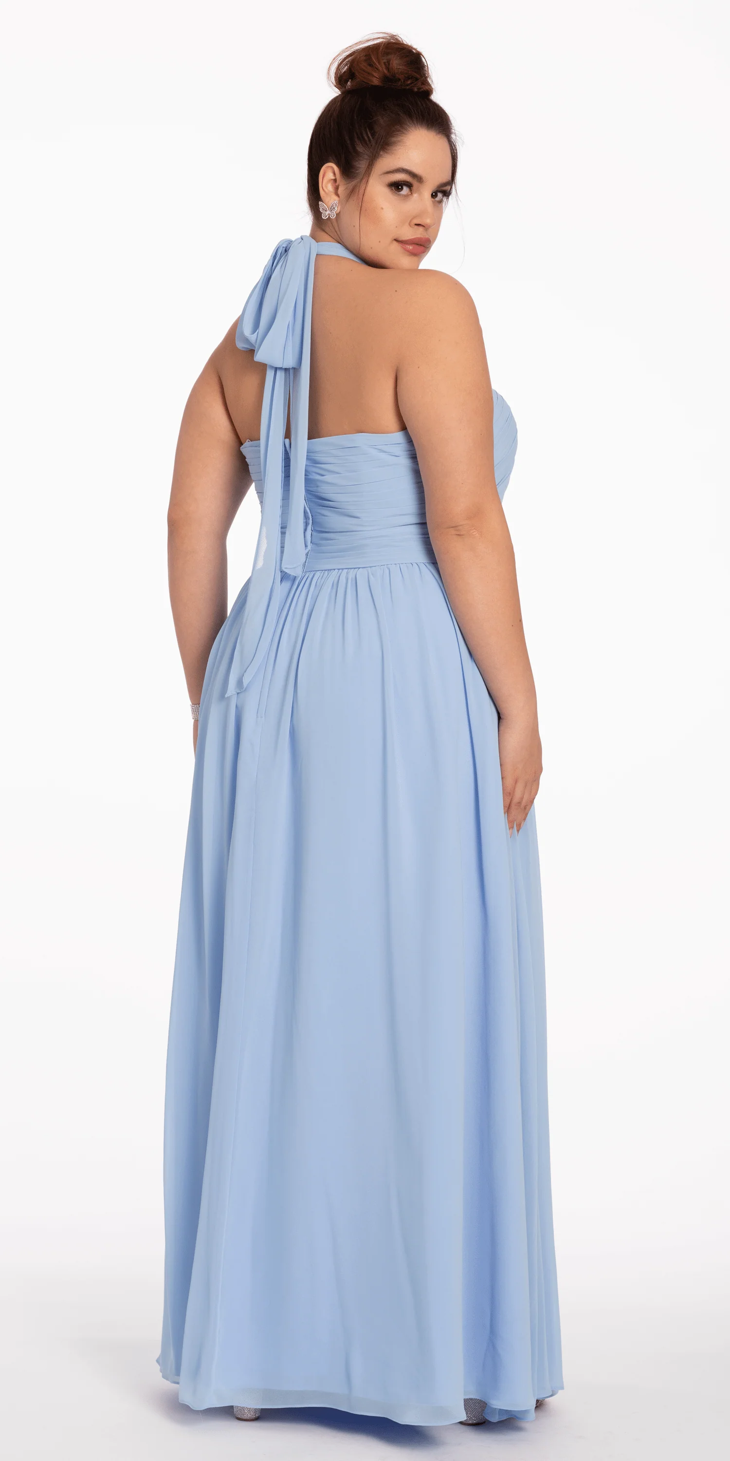 Tie Neck Halter Dress - Missy - Image 10