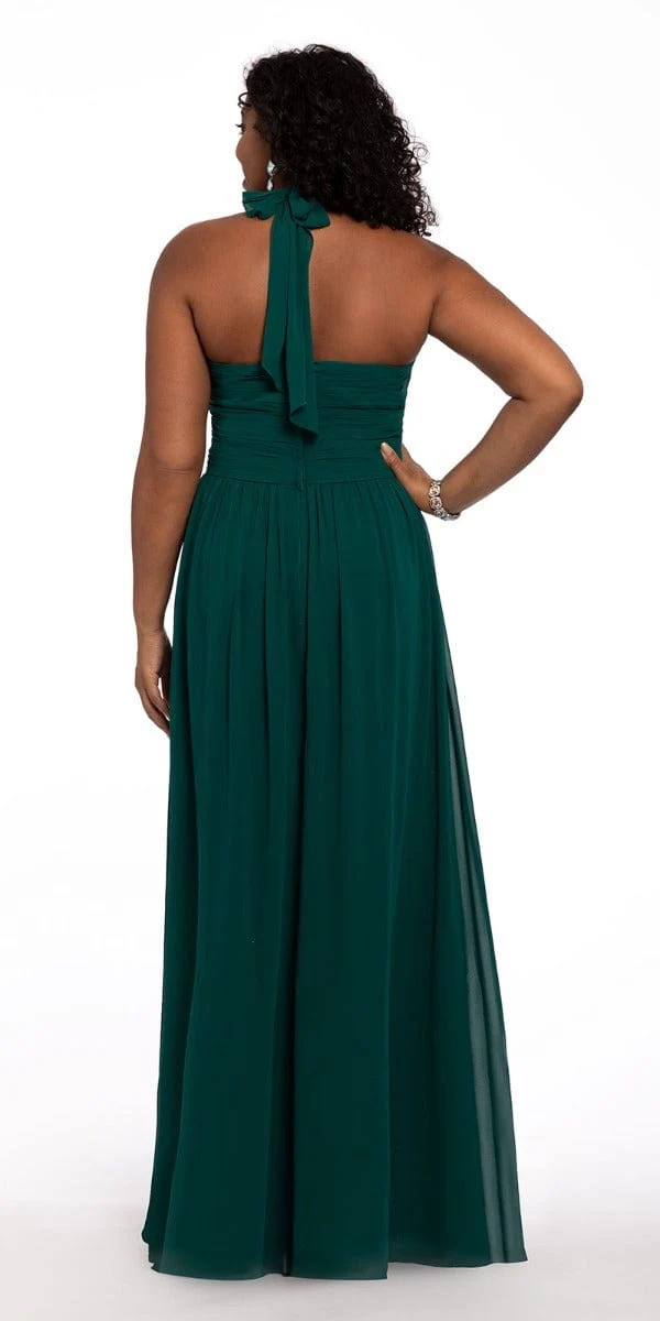 Tie Neck Halter Dress - Petite - Image 5