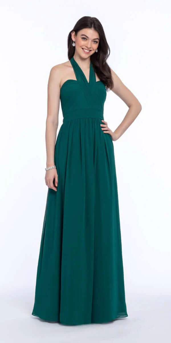Tie Neck Halter Dress - Plus - Image 7
